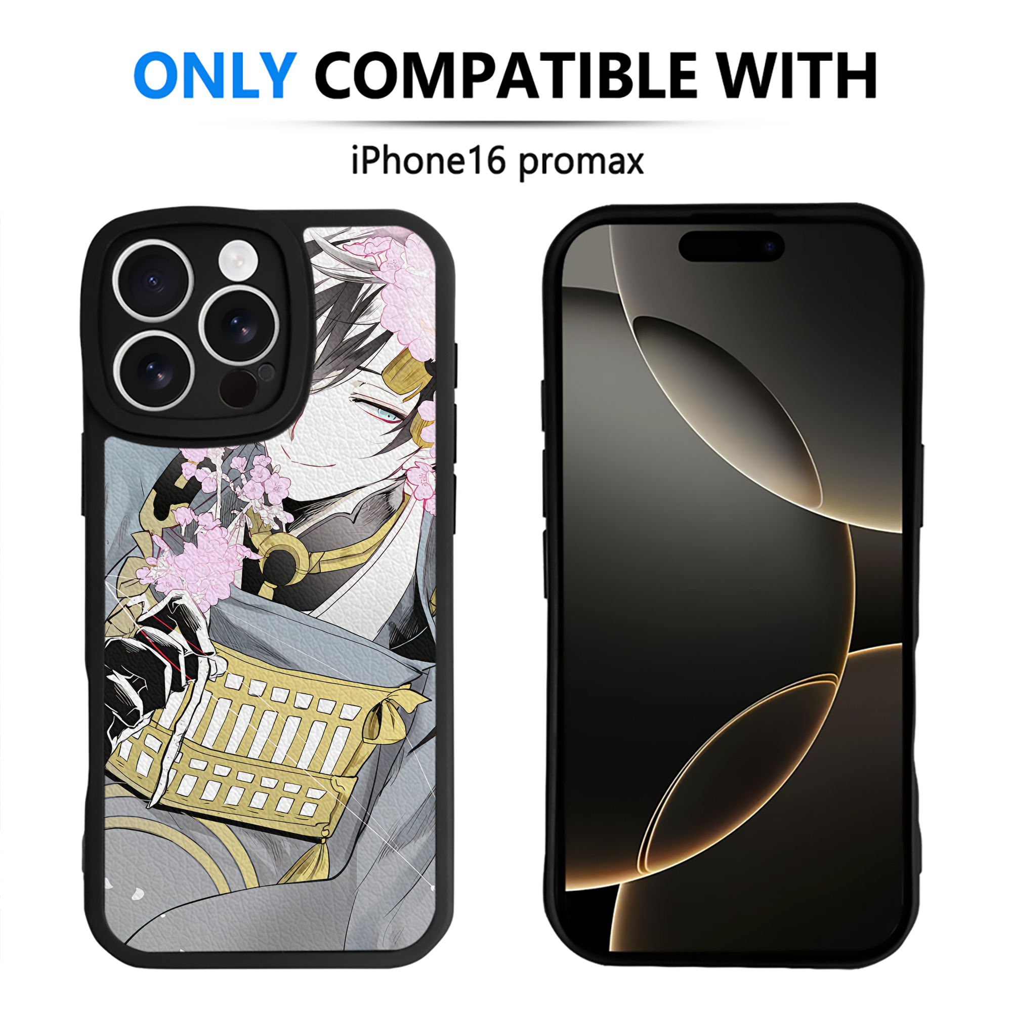 （画像用） 刀剣乱舞 Touken Ranbu 【iPhone 16シリーズ対応】シリコンスマホケース（レザー調） 材質：シリコン